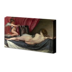 노 브랜드 Rokeby Venus by Diego Velazquez Giclee Canvas Prints Wrapped Gallery Wall pop art stretched and framed Ready to hang x, No Frame