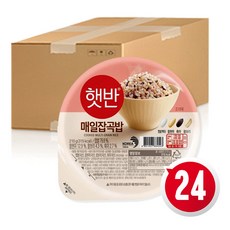 햇반 매일잡곡밥, 210g, 24개