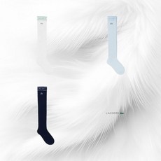 라코스테 LACOSTE 스포츠 브랜드관 여성 로고 포인트 니삭스 RA126E-54G 369551, FREE