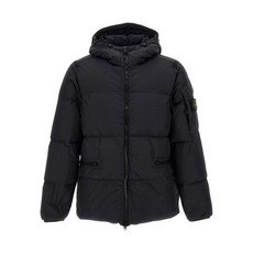 스톤아일랜드 명품스톤 22FW 와펜 크링클랩스 후드 패딩 블랙 771540223 V0029 621133236 4283231