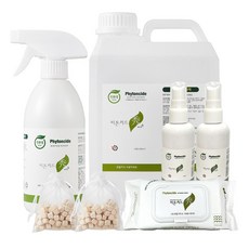 피톤치드수 편백수 탈취제 피톤치드 스프레이 2l+500ml + 휴대용 2개+편백칩2개 + 물티슈(72매), 1개