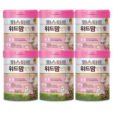 NEW 파스퇴르 위드맘 산양 제왕 2단계 750g x 6캔, 6개