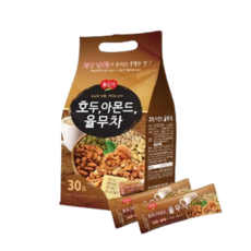 광야식품 호두 아몬드 율무차, 4개, 30개입