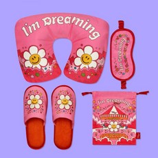 위글위글 기내용 휴대용 목베개 트래블 SET - I