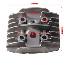 점화 플매트 카펫 러그 구멍 실린더 헤드 80cc F80 또는 100cc 가스 동력 자전거 액세서리 1 개, 03 C 80CC, 1개