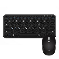키보드세트 X-KEY 38BT + 로지텍 M337(블랙 블랙)