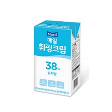 매일휘핑크림 (유지방38%-국산)-1L, 1개, 1L
