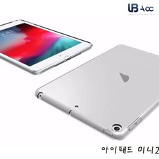(착한가격)_UB 아이패드 미니2 클리어 젤리 케이스_(AN4116+99205), 본상품선택