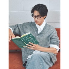 에잇세컨즈 라운드넥 버튼 가디건 그레이 21495ABY13