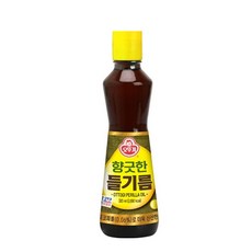 오뚜기 향긋한 들기름 320ml, 5개