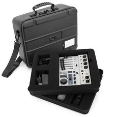 CASEMATIX Mixer Case Compatible With Behringer Flow 8 and Xenyx 802s 502s 1002sfx 1202sfx Audio Ac