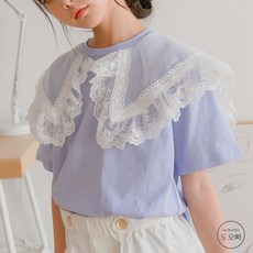 아동반팔카라니트