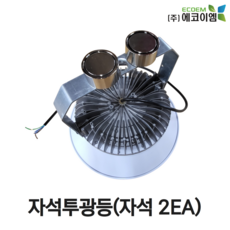 에코이엠 LED 가설용 자석투광등 AC 100W 150W 200W / LED 투광기 / 공장등, 100W(자석 2EA 후면 부착), 1개