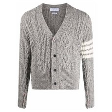 톰브라운아란케이블가디건