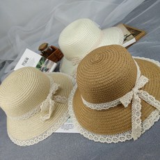 도로시홀릭레이스리본라탄모자