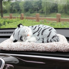 차량용 실내용 잠자는 강아지 고양이 제습인형, 리얼펫(큰 사이즈), 브리티쉬, 1개, 1개