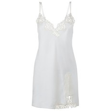 커플 LAPERLA 여성슬립잠옷 PETITMACRAME 레이스 끈나시 잠옷치마 홈웨어