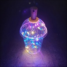 무지개 LED 컵 조명등 만들기 hmd-253