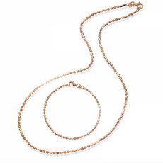 은목걸이팔찌세트