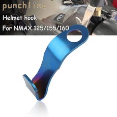 헬멧 후크 수하물 후크 클로 야마하 NMAX 125 150 NMAX 155 160 NVX 155 AEROX 155 XMAX 125 250 300 400 편리한 후크, 3)Black