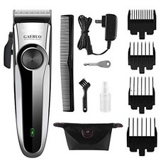Hair Clippers for Men 전문가용 일렉트릭 무선 Trimmer Haircut 키트 with 4 가이드 Combs for 퀵 Cut, One Color, 상세 설명 참조0