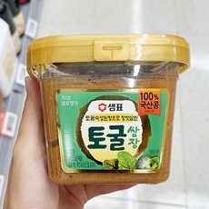 [샘표] 토굴숙성 된장으로 장맛 살린 토굴 쌈장 450g, 1개