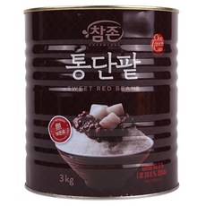 참존 통단팥 3kg 팥앙금, 35개