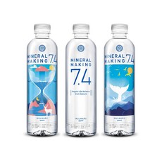 미네랄메이킹7.4 천연 알칼리수 미네랄워터 500ml US-FDA인증 건강한 물 PH7.4, 20개