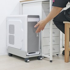 이동식데스크탑선반받침대