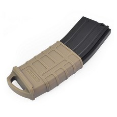 고무 탄창커버 서바이벌 전동건 탄창케이스 커버, 베이지(TAN), 1개