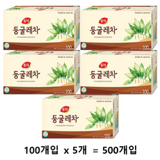 동서 둥굴레차 티백, 500개입, 1개, 1.2g