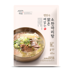 팽현숙 팽현숙 뼈없는 맑은 소 한마리탕 10팩, 600g, 1세트