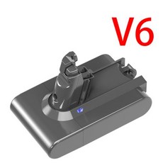 배터리 SV11 충전식 SV09 배터리 V10 SV12 YH5 청소기 6000mAh V6 앱솔루트 진공 V7 SV10 V8 V8 배터리, 1) V6