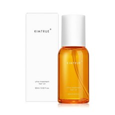 킴 트루 헤어 오일 윤기 부드러움을 플러스, 1개, 80ml