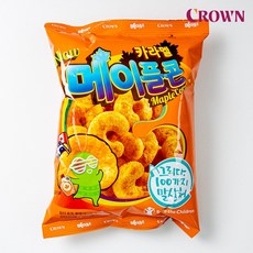 크라운 메이플콘 카라멜 74g x 16개입, 단품