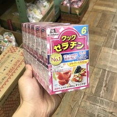 [이라운드몰]모리나가 쿡 젤라틴 5g x [6개묶음], 단품, 옵션선택