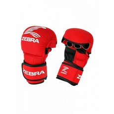 지브라 MMA 글러브 - [ZPEMAG01] ZEBRA MMA Sparring Gloves red /권투 킥복싱 무에타이 MMA 종합격투기