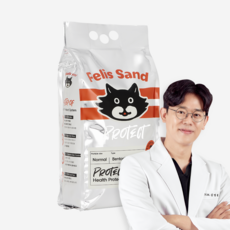 닥터펠리스 펠리스샌드 프로텍트 고양이모래 화이트 벤토나이트 김명철 수의사 미야옹철, 무향, 2개, 4kg