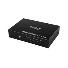 이지넷유비쿼터스(EZNET) [이지넷유비쿼터스] NEXT-0102SP4K [모니터 분배기/1:2/HDMI/오디오 지원]