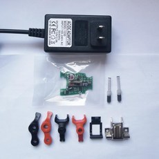 애견이발기 애완견 헤어 클리퍼 교체 부품 Oster A-5 Classic 76 레버 및 A6 에 적합, 01 A6 eu adaptor