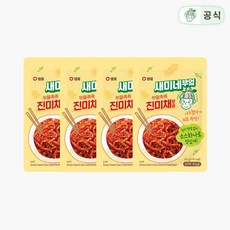 샘표 새미네부엌 진미채양념 부들촉촉 120g 4개, 120ml