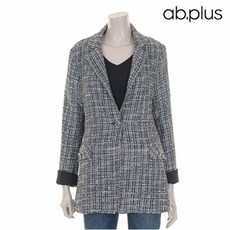ab.plus 프리미엄 트위드 원포켓 자켓
