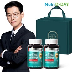[뉴트리디데이] 프리미엄 칼슘 마그네슘 아연 비타민D 선물세트, 1개