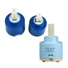 수전 카트리지 35mm 40mm 세면대 주방 싱크대 샤워기 욕실 수도꼭지 유량조절 밸브 누수, 1개