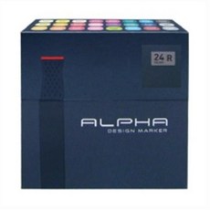 알파(ALPHA) 디자인 마카 세트 24색 R, 6075280 옵션없음/free