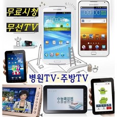 삼성정품-휴대용TV DMB 소형 병원TV 캠핑용 경비실 지상파TV 무료시청 간편사용-P1, 삼성정품+휴대용TV+화이트, 6인치-10인치(147.0mm)