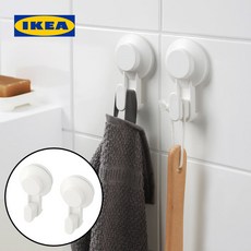 IKEA TISKEN 흡착식 후크 2개입 503.812.76