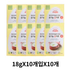 올가맘 하이아미쌀로 만든 유기농 쌀가루 고운입자, 180g, 40개