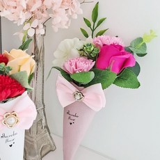 NE프리미엄 카네이션/ 미니부케 핑크 어버이날 생신선물 스승의날, 카네이션 미니부케 핑크