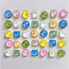 오브제 냉장고자석 마그넷 보석 조약돌 현관문 타공판 인테리어 장식 마그네틱 소품